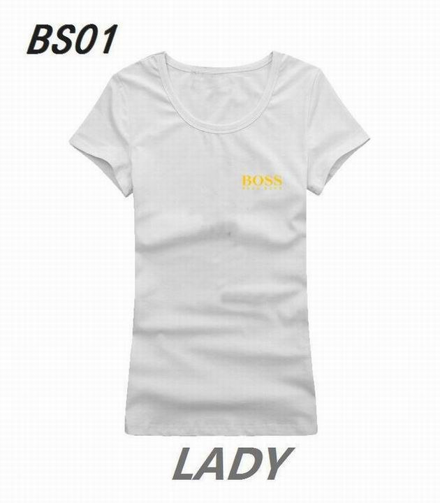 BOSS short round collar T woman S-XL-002